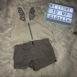 Abercrombie gray shorts